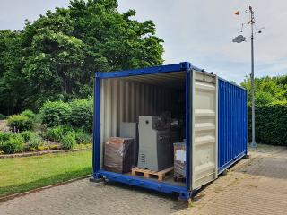 Container-Aussenansicht