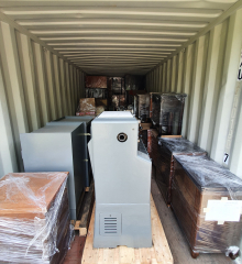 Container-Innenansicht